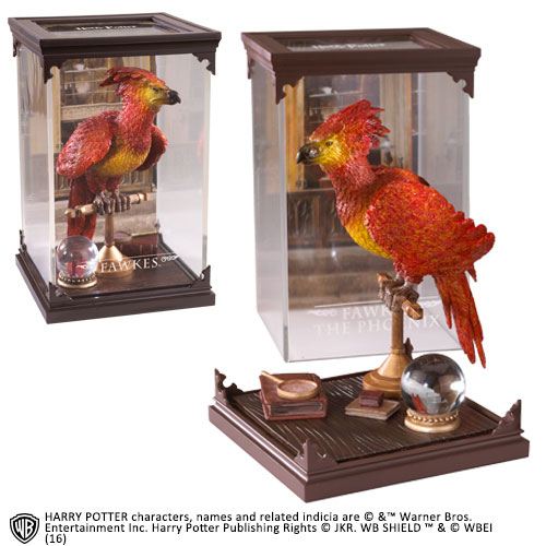 SU ORDINAZIONE Harry Potter Magical Creatures Statue Fawkes 19 cm