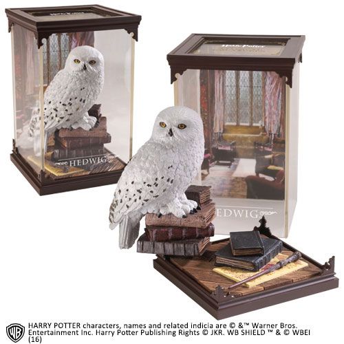 SU ORDINAZIONE Harry Potter Magical Creatures Statue Hedwig 19 cm