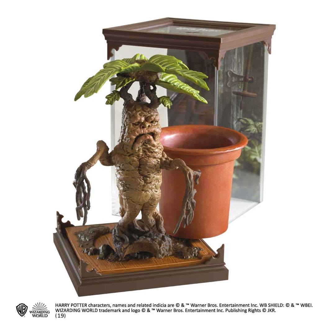 AUF BESTELLUNG gefertigte Harry Potter Magische Kreaturen Statue Mandrake 13 cm