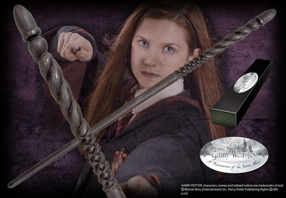 AUF BESTELLUNG gefertigter Harry Potter Zauberstab Ginny Weasley (Charakter-Edition) *SONDERPREIS*