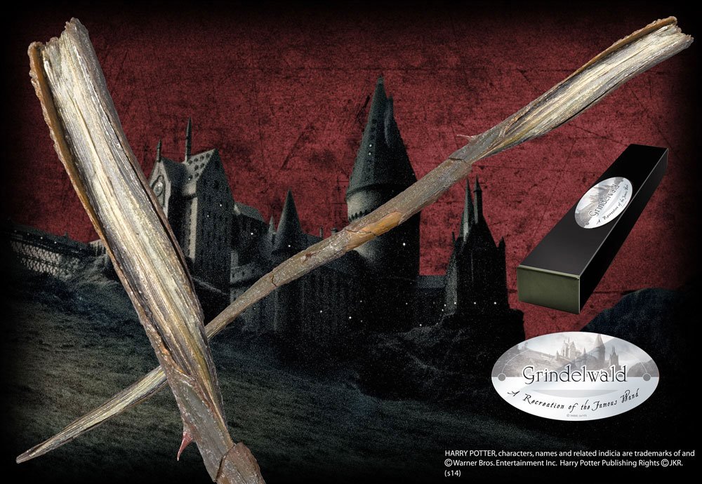 AUF BESTELLUNG GEFERTIGT: Harry Potter Zauberstab Grindelwald (Charakter-Edition)