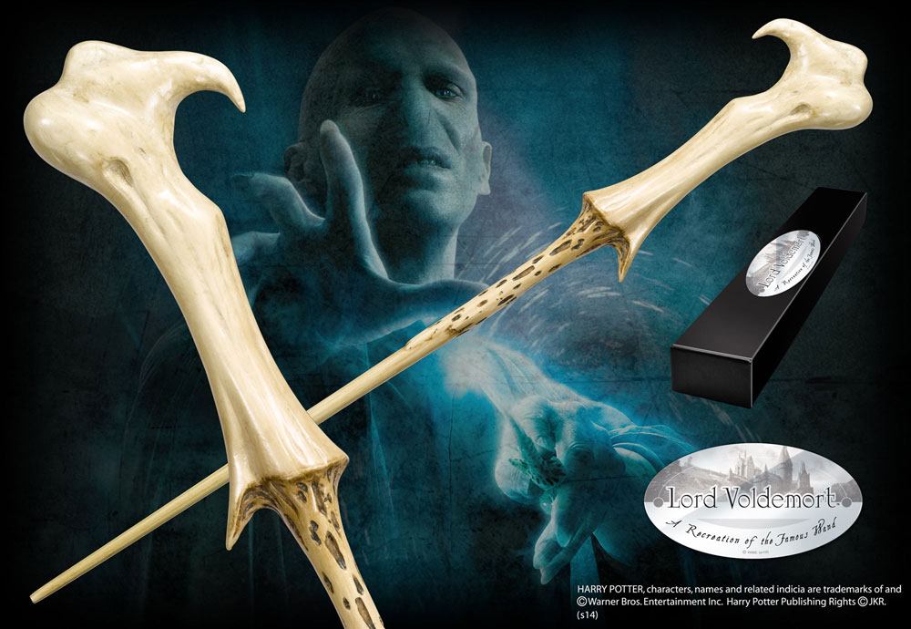 AUF BESTELLUNG gefertigter Harry Potter Zauberstab Lord Voldemort (Charakter-Edition)