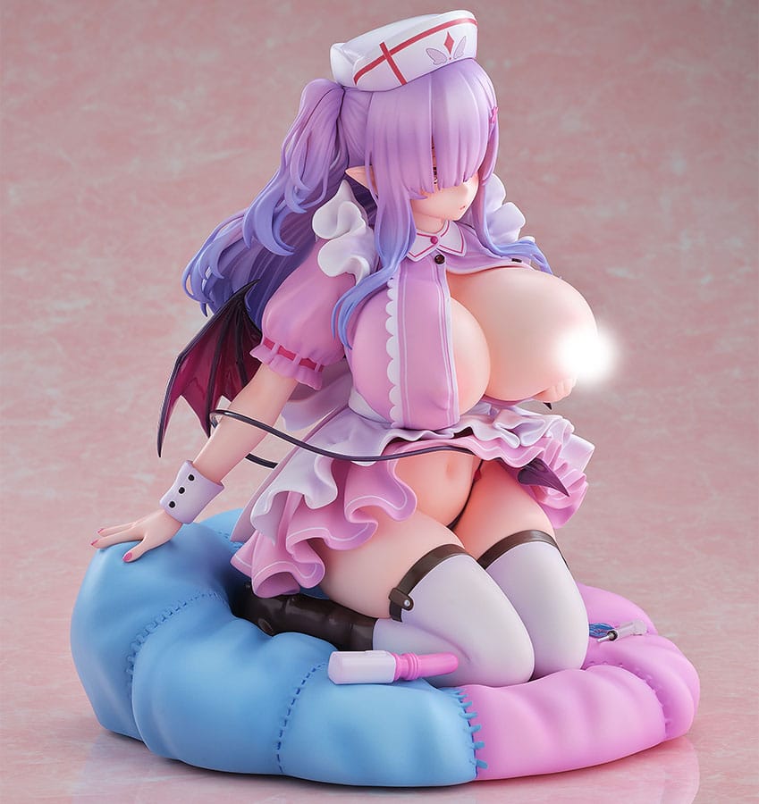 PREORDINE 03/2026 Comic Unreal PVC Statue 1/6 Ayano Nanamori Jiraikei Succubus Nurse Illustrated by Siokonbu 20 cm (18+) (PREORDINE NON CANCELLABILE)