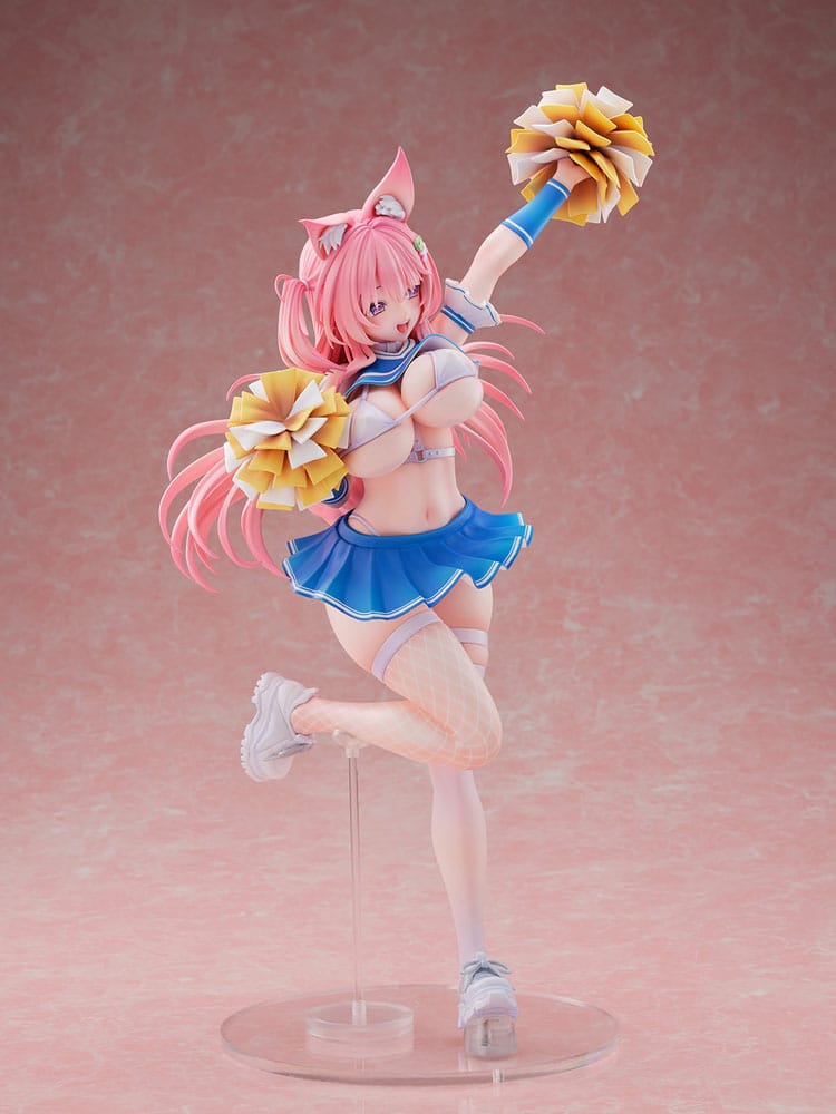 PREORDINE+ 10/2026 (NON CANCELLABILE) Original Character Statue 1/5 Kemomimi Cheer Girl illustration by Yatanuki Kei DX Version 35 cm (18+)