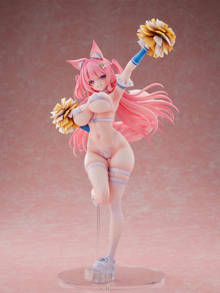 PREORDINE+ 10/2026 (NON CANCELLABILE) Original Character Statue 1/5 Kemomimi Cheer Girl illustration by Yatanuki Kei DX Version 35 cm (18+)