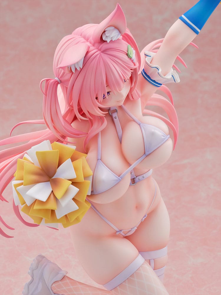 PREORDINE+ 10/2026 (NON CANCELLABILE) Original Character Statue 1/5 Kemomimi Cheer Girl illustration by Yatanuki Kei DX Version 35 cm (18+)