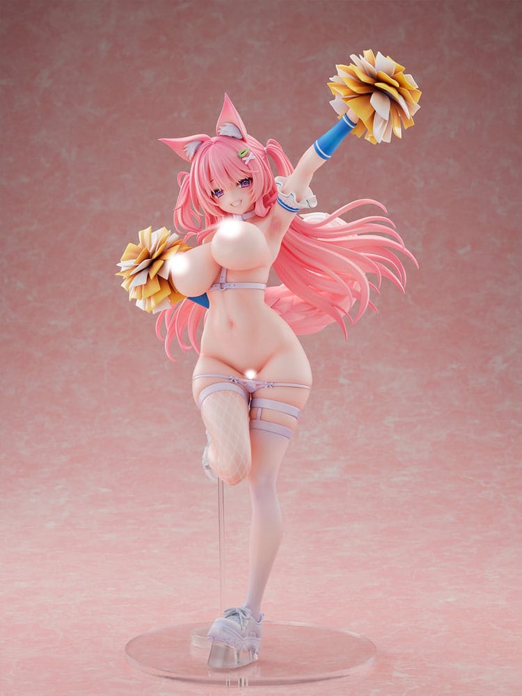 PREORDINE+ 10/2026 (NON CANCELLABILE) Original Character Statue 1/5 Kemomimi Cheer Girl illustration by Yatanuki Kei DX Version 35 cm (18+)