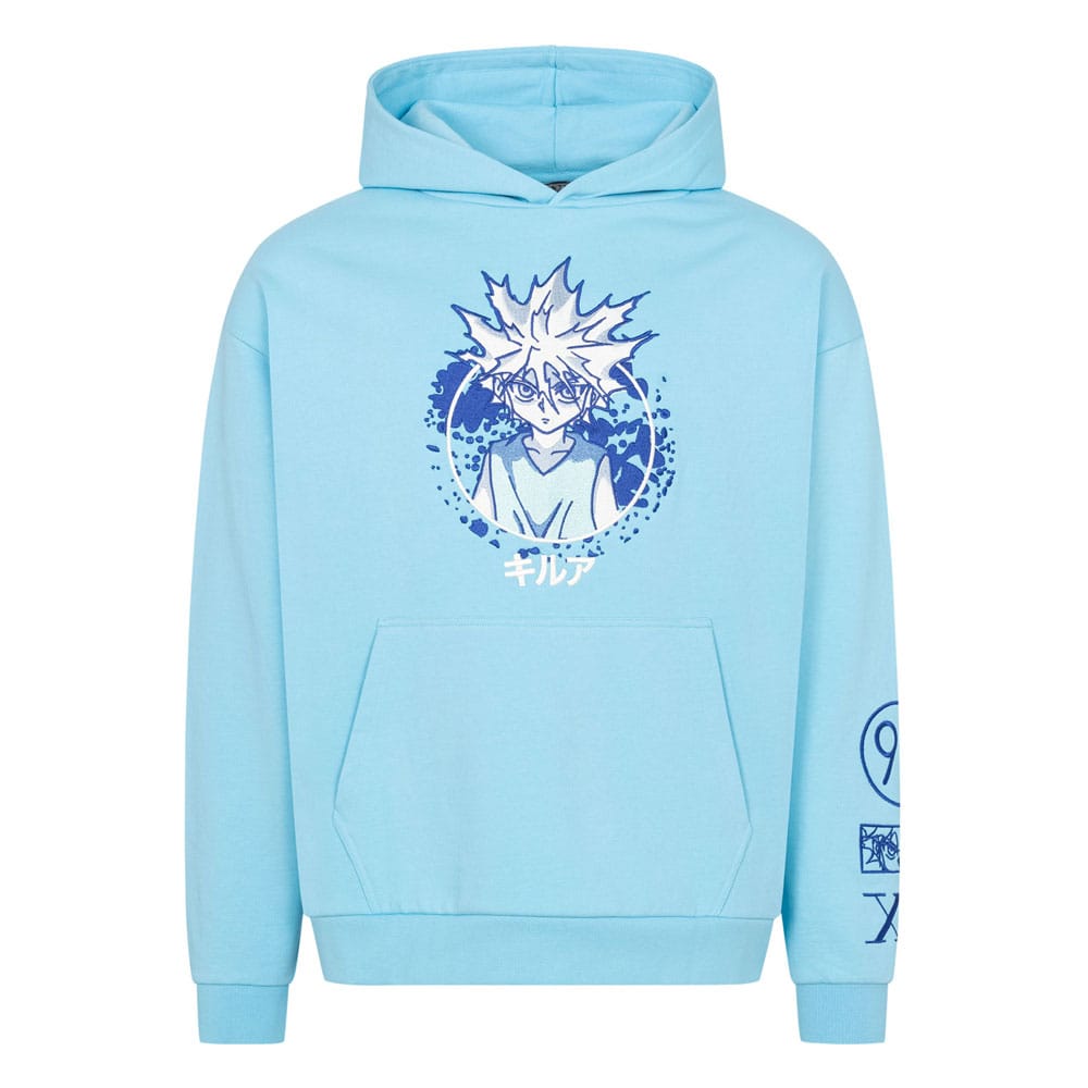 AUF BESTELLUNG Hunter x Hunter Kapuzenpullover Grafik Blau Größe S *SONDERPREIS*