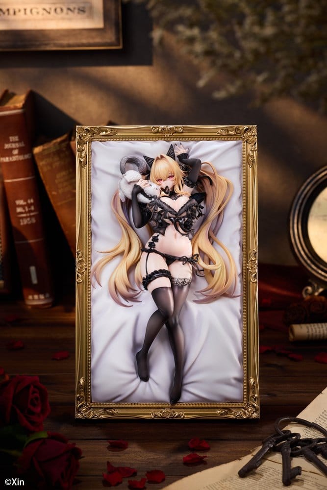 PREORDINE+ 02/2028 Original Character PVC Figure 1/7 Stella Black Cat Ver. Deluxe Edition 27 cm