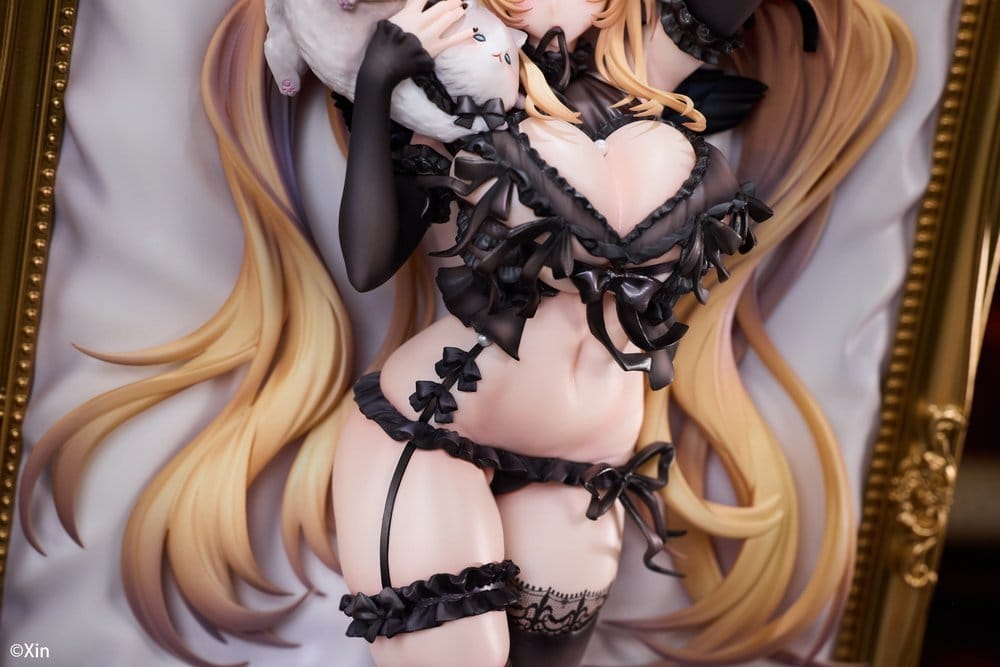 PREORDINE+ 02/2028 Original Character PVC Figure 1/7 Stella Black Cat Ver. Deluxe Edition 27 cm