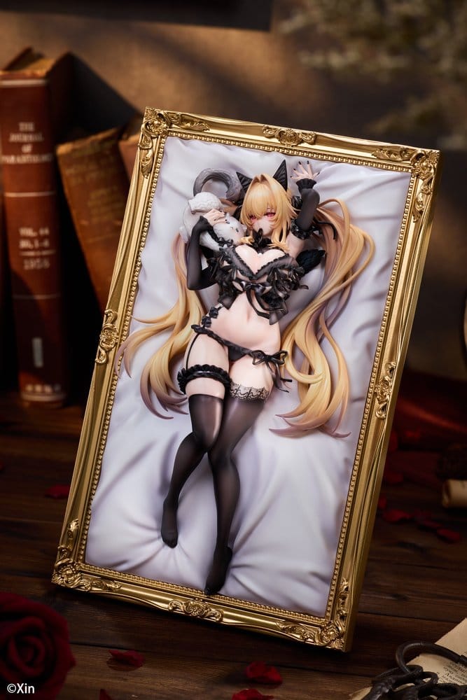 PREORDINE+ 02/2028 Original Character PVC Figure 1/7 Stella Black Cat Ver. Deluxe Edition 27 cm