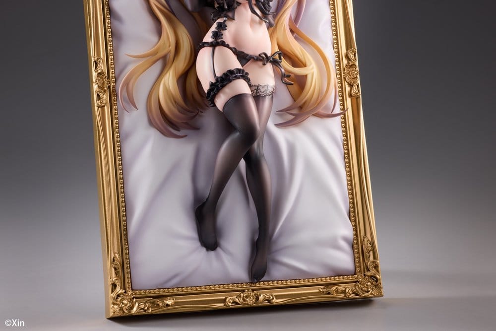 PREORDINE+ 02/2028 Original Character PVC Figure 1/7 Stella Black Cat Ver. Deluxe Edition 27 cm