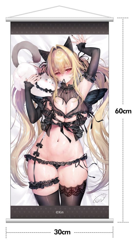 PREORDINE+ 02/2028 Original Character PVC Figure 1/7 Stella Black Cat Ver. Deluxe Edition 27 cm
