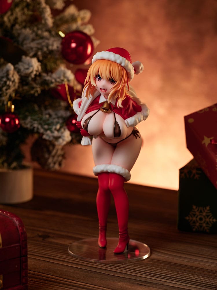 PREORDINE CHIUSO 12/2025 Original Character PVC Statue 1/6 Christmas Girl Rina DX Edition 25 cm (18+)(PREORDINE NON CANCELLABILE)