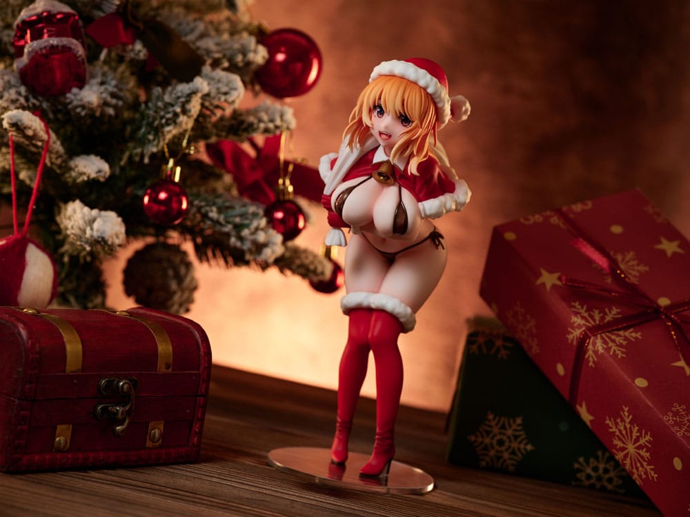 PREORDINE CHIUSO 12/2025 Original Character PVC Statue 1/6 Christmas Girl Rina DX Edition 25 cm (18+)(PREORDINE NON CANCELLABILE)