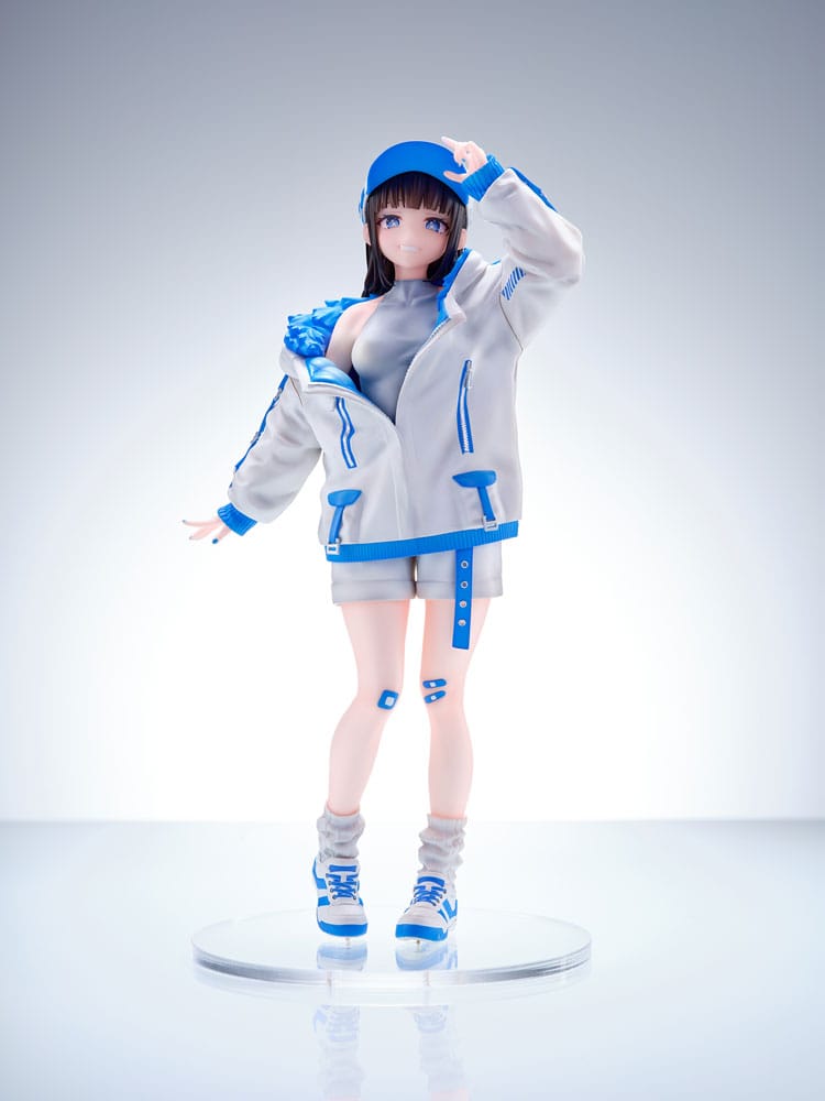 AUF BESTELLUNG gefertigte Original-Charakterstatue 1/7 Isshiki Seiran, Illustration von Mashiro K.ta, 23 cm