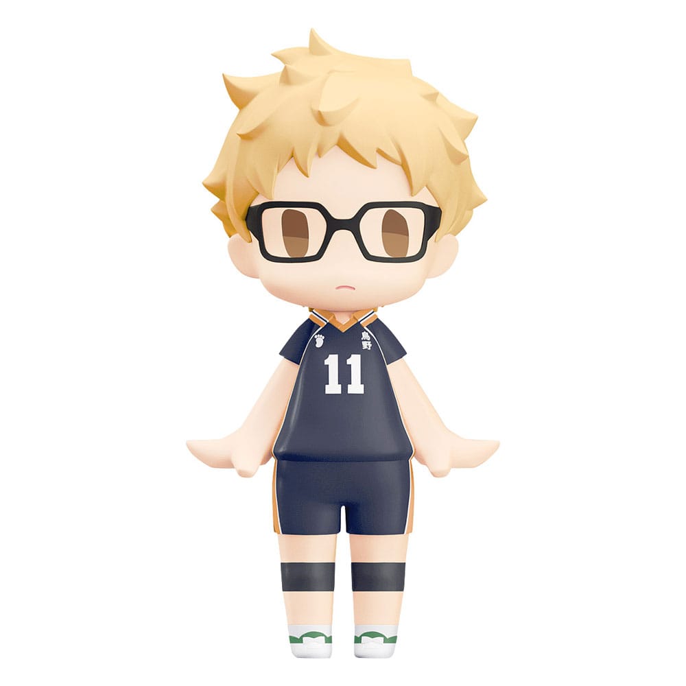 VORBESTELLUNG+ 08/2026 Haikyu!! HALLO! GOOD SMILE Actionfigur Kei Tsukishima 10 cm