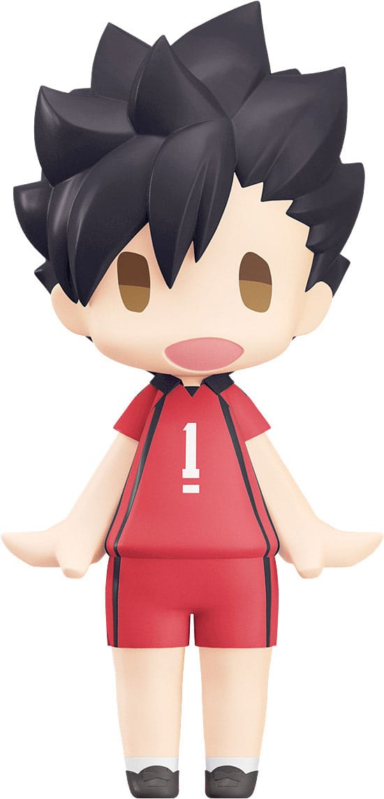 SU ORDINAZIONE Haikyu!! HELLO! GOOD SMILE Action Figure Tetsuro Kuroo 10 cm