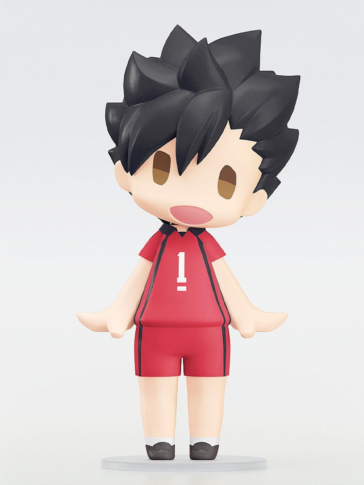 SU ORDINAZIONE Haikyu!! HELLO! GOOD SMILE Action Figure Tetsuro Kuroo 10 cm