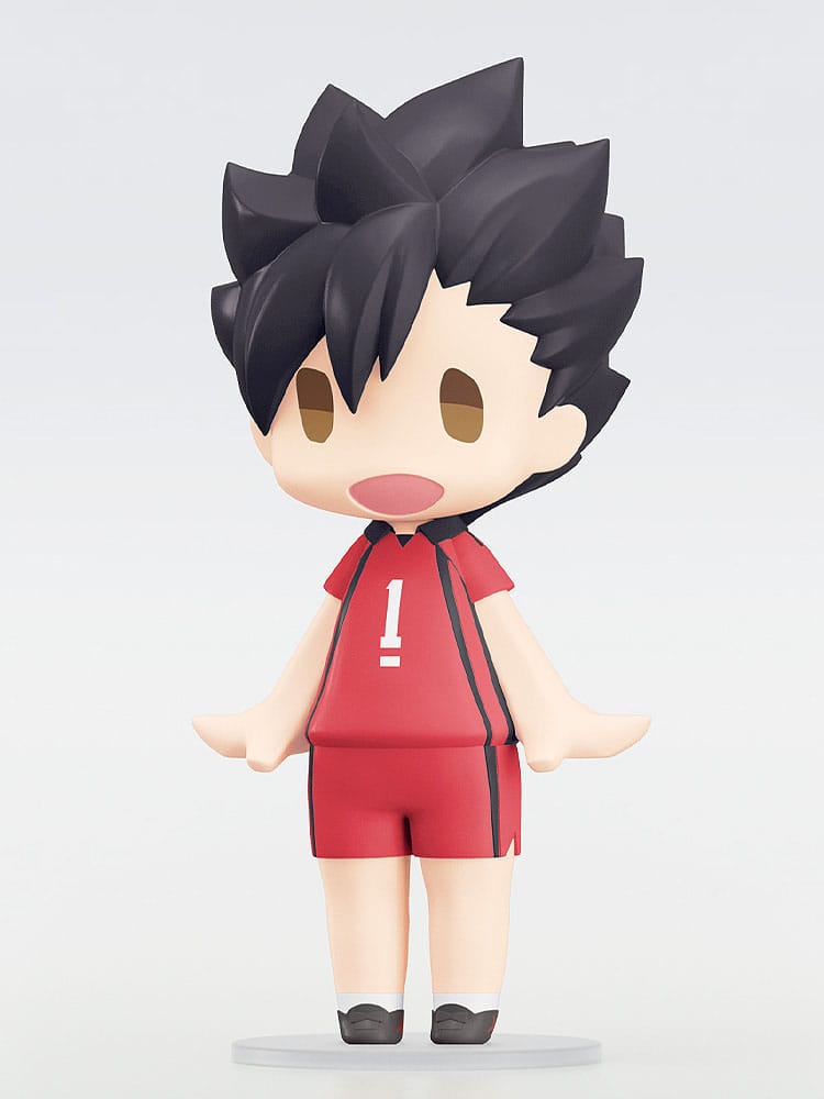 SU ORDINAZIONE Haikyu!! HELLO! GOOD SMILE Action Figure Tetsuro Kuroo 10 cm