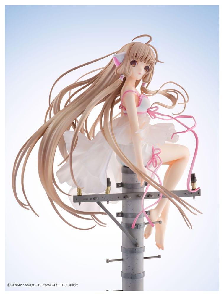 PREORDINE CHIUSO 08/2025 Chobits PVC Statue Chi Soothing breeze 42 cm (PREORDINE NON CANCELLABILE)