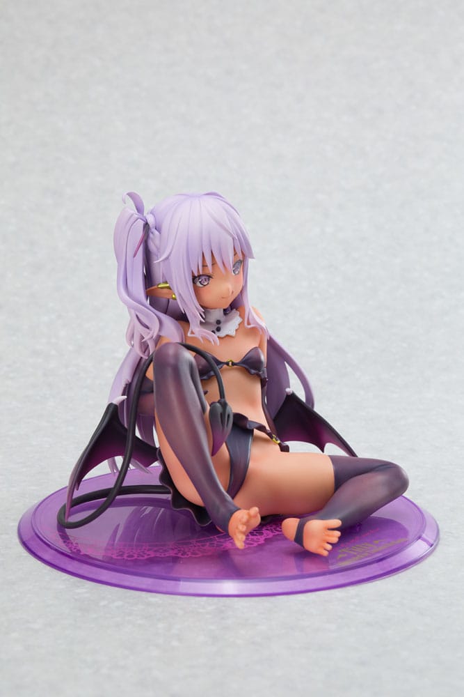 PREORDINE ESAURITO Original Illustration Succubus Black Titty Illustrated by Tamano Kedama 14 cm Statue 1/6 (18+) (PREORDINE NON CANCELLABILE)