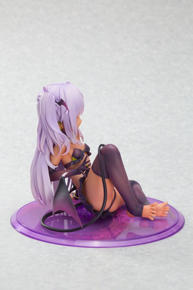 PREORDINE ESAURITO Original Illustration Succubus Black Titty Illustrated by Tamano Kedama 14 cm Statue 1/6 (18+) (PREORDINE NON CANCELLABILE)