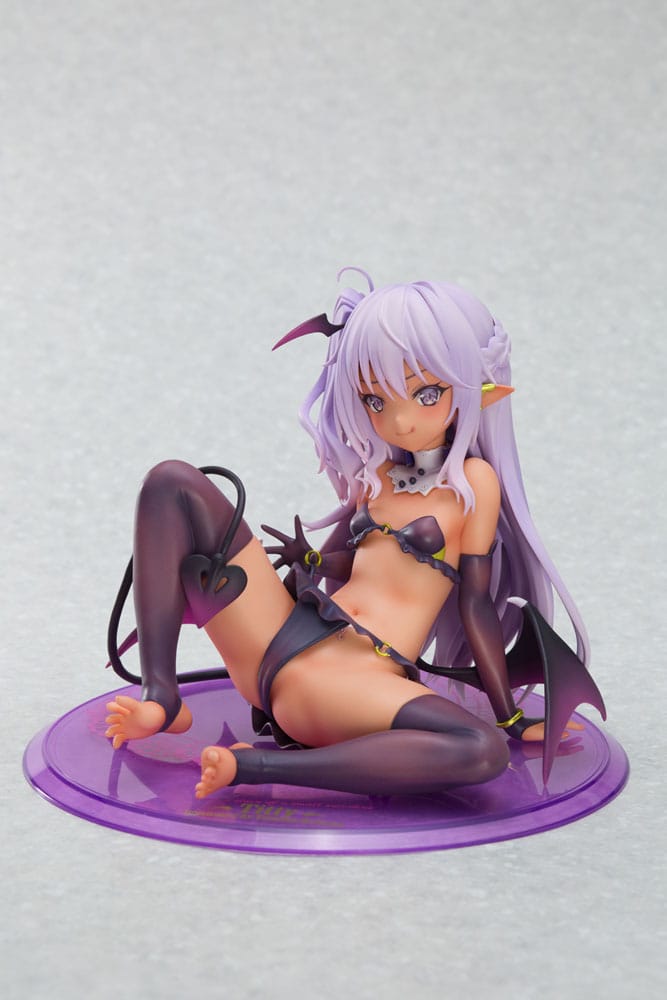 PREORDINE ESAURITO Original Illustration Succubus Black Titty Illustrated by Tamano Kedama 14 cm Statue 1/6 (18+) (PREORDINE NON CANCELLABILE)