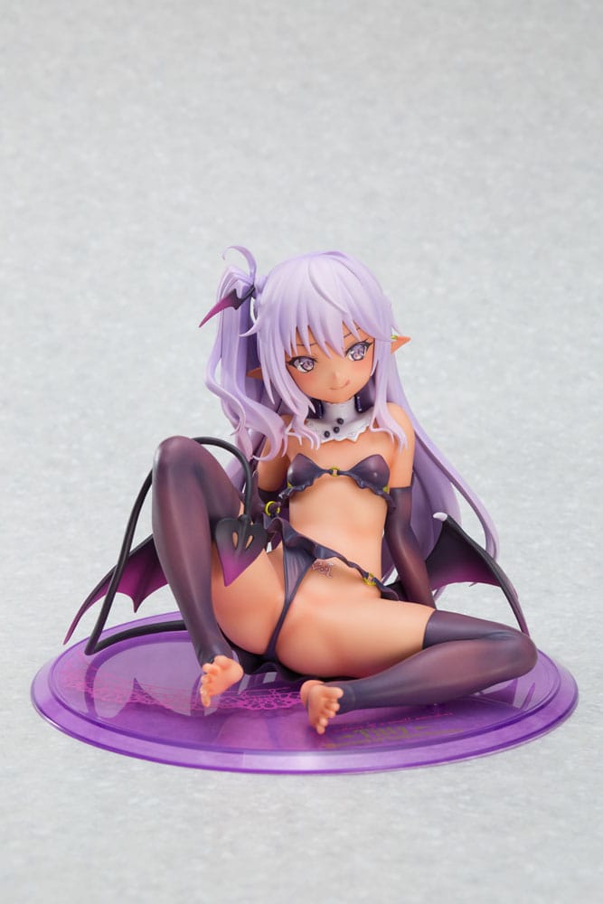PREORDINE ESAURITO Original Illustration Succubus Black Titty Illustrated by Tamano Kedama 14 cm Statue 1/6 (18+) (PREORDINE NON CANCELLABILE)