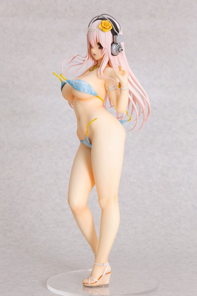 PREORDINE+ 01/2026 Super Sonico Statue 1/4.5 Super Sonico Summer Vacation Ver. 35 cm