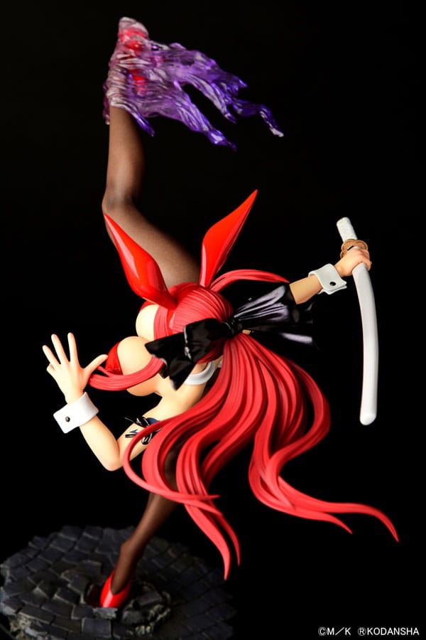 PREORDINE CHIUSO 05/2025 Fairy Tail Statue 1/6 Erza Scarlet High Kick Crimson Bunny Ver. 37 cm (PREORDINE NON CANCELLABILE)