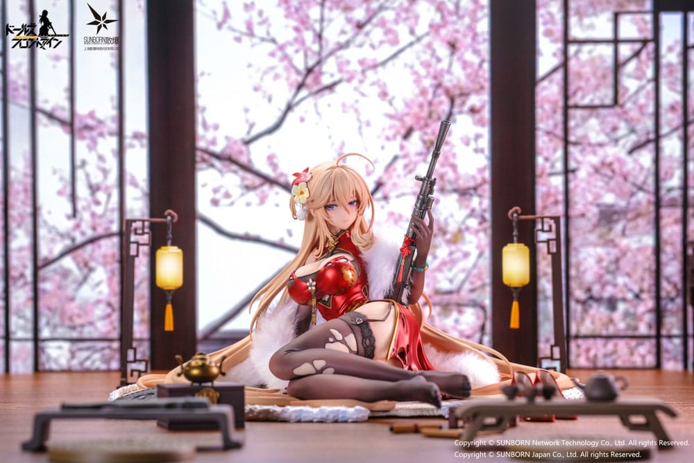 PREORDINE+ 07/2025 Girls' Frontline: Neural Cloud DP28 Coiled Morning Glory Heavy Damage Ver. 14 cm Statue 1/7