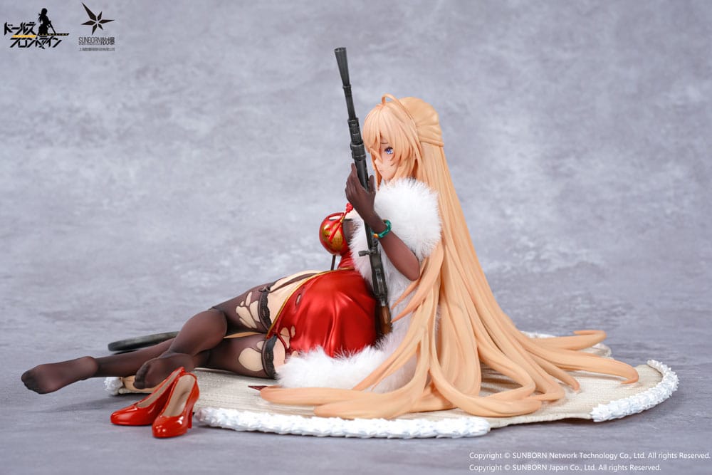 PREORDINE+ 07/2025 Girls' Frontline: Neural Cloud DP28 Coiled Morning Glory Heavy Damage Ver. 14 cm Statue 1/7