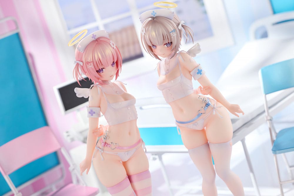 PREORDINE+ 12/2026 (NON CANCELLABILE) Original Character Statue 1/6 Suzu & Nagi Illustrated by Kuma 4-gou Set Edition 27 cm