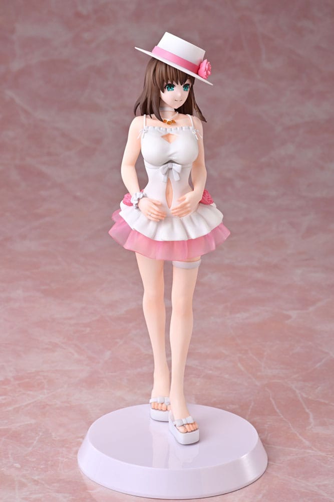 PREORDINE CHIUSO 07/2025 Summer Queens PVC Statue 1/8 Assemble Heroines Caster/Charlotte Corday Figure Kit Version 23 cm (PREORDINE NON CANCELLABILE)