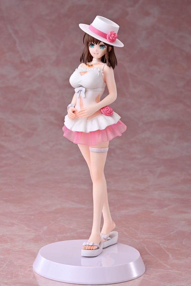 PREORDINE CHIUSO 07/2025 Summer Queens PVC Statue 1/8 Assemble Heroines Caster/Charlotte Corday Figure Kit Version 23 cm (PREORDINE NON CANCELLABILE)