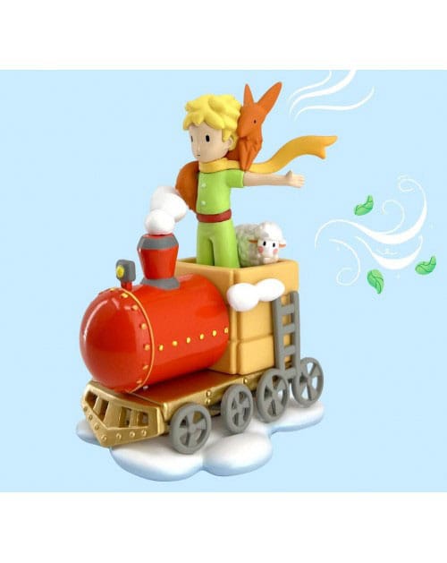 SU ORDINAZIONE The Little Prince Figure Little Prince & Friends on the train 8 cm