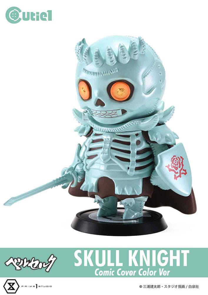 SU ORDINAZIONE Berserk Cutie1 PVC Figure Skull Knight Comic Cover Color Ver. 12 cm