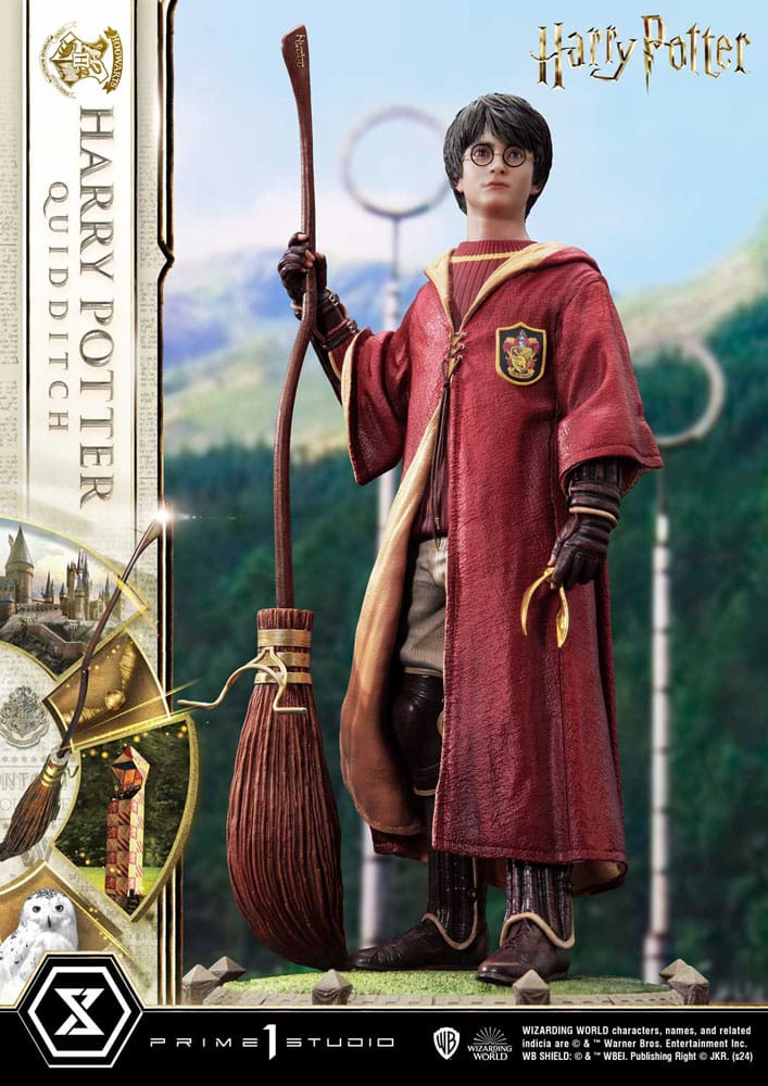 SU ORDINAZIONE Harry Potter Prime Collectibles Statue 1/6 Harry Potter Quidditch Edition 31 cm ESAURITO