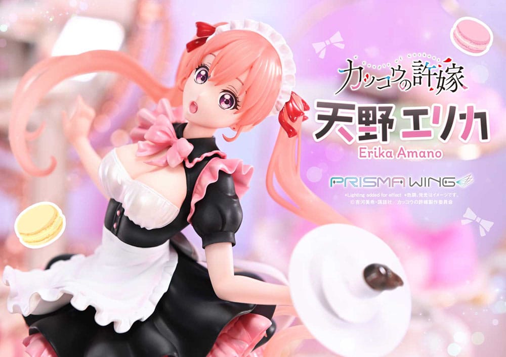 PREORDER+ 01/2027 (NOT CANCELLABLE) A Couple of Cuckoos Prisma Wing PVC Statue 1/7 Erika Amano 24 cm