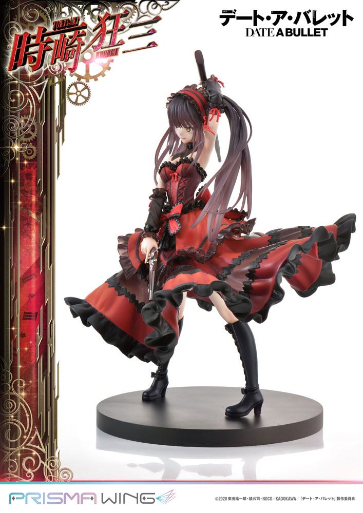 SU ORDINAZIONE Date A Live Fragment: Date A Bullet Prisma Wing PVC Statue 1/7 Kurumi Tokisaki 27 cm