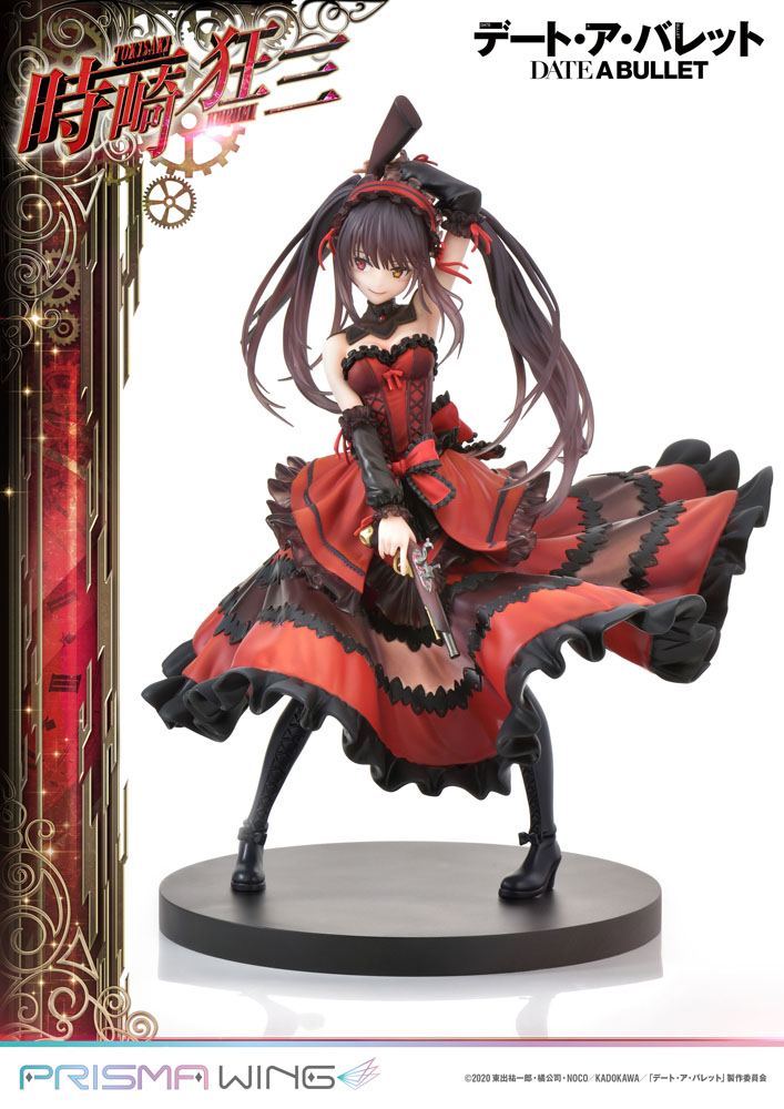 SU ORDINAZIONE Date A Live Fragment: Date A Bullet Prisma Wing PVC Statue 1/7 Kurumi Tokisaki 27 cm
