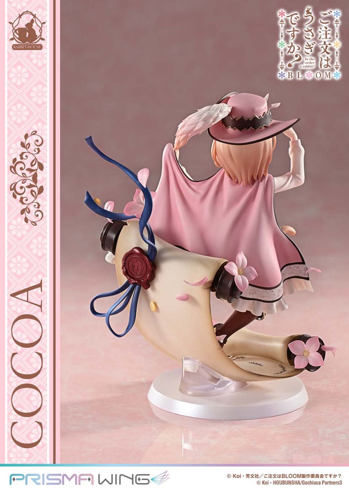 PREORDINE 10/2026 Is the Order a Rabbit? Bloom Prisma Wing PVC Statue 1/7 Cocoa 21 cm (PREORDINE NON CANCELLABILE)