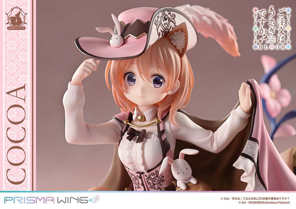 PREORDINE 10/2026 Is the Order a Rabbit? Bloom Prisma Wing PVC Statue 1/7 Cocoa 21 cm (PREORDINE NON CANCELLABILE)
