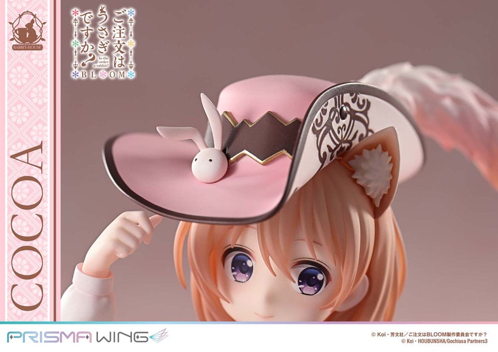 PREORDINE 10/2026 Is the Order a Rabbit? Bloom Prisma Wing PVC Statue 1/7 Cocoa 21 cm (PREORDINE NON CANCELLABILE)