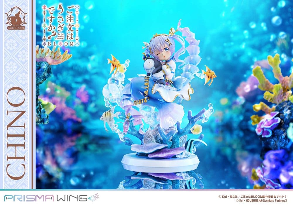 PREORDINE+ 08/2027 Is the Order a Rabbit? BLOOM Prisma Wing Pre-Painted Figure 1/7 Chino 21 cm