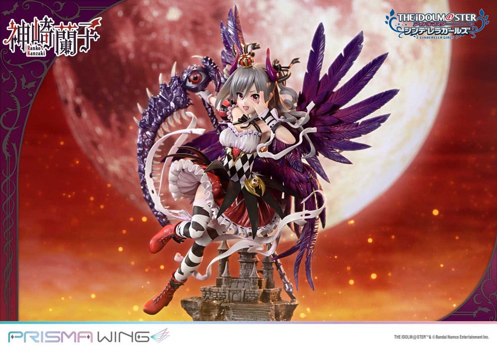 PREORDINE 03/2026 Idolmaster Cinderella Girls Prisma Wing PVC Statue 1/7 Kakuseimaou Ranko Kanzaki 32 cm (PREORDINE NON CANCELLABILE)
