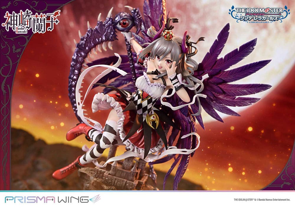 PREORDINE 03/2026 Idolmaster Cinderella Girls Prisma Wing PVC Statue 1/7 Kakuseimaou Ranko Kanzaki 32 cm (PREORDINE NON CANCELLABILE)
