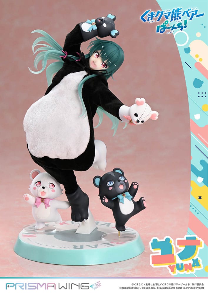 PREORDINE 08/2026 Kuma Kuma Kuma Bear Punch! Prisma Wing PVC Statue 1/7 Yuna 28 cm (PREORDINE NON CANCELLABILE)