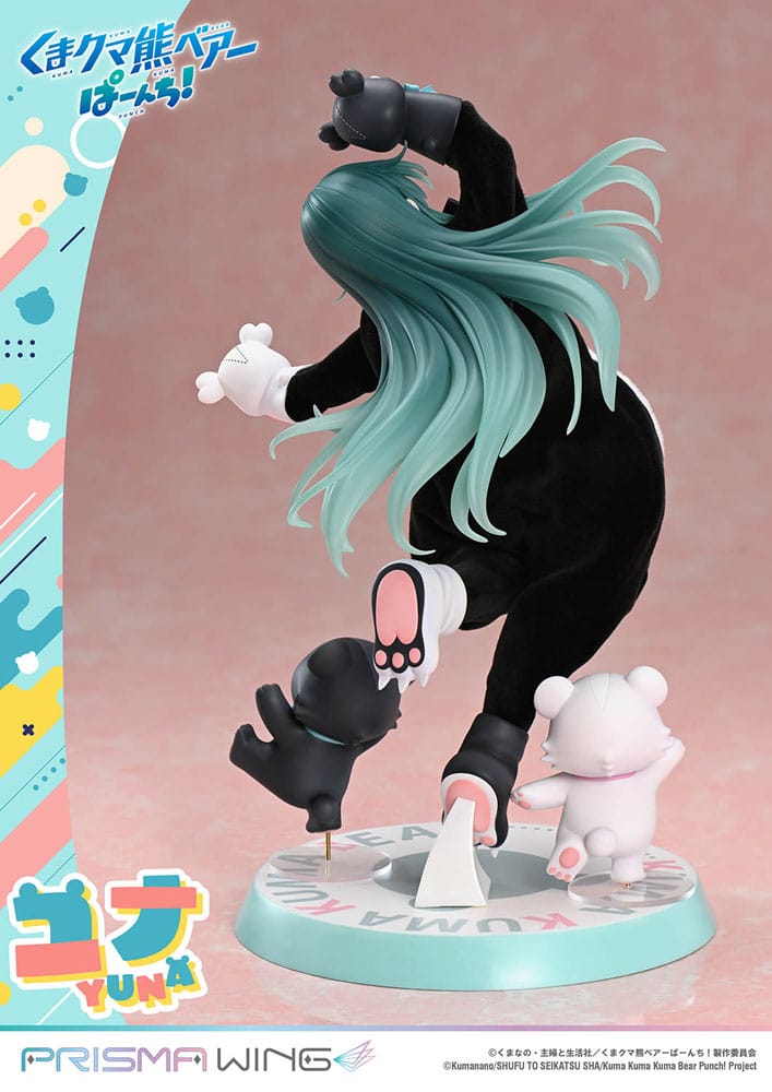 PREORDINE 08/2026 Kuma Kuma Kuma Bear Punch! Prisma Wing PVC Statue 1/7 Yuna 28 cm (PREORDINE NON CANCELLABILE)